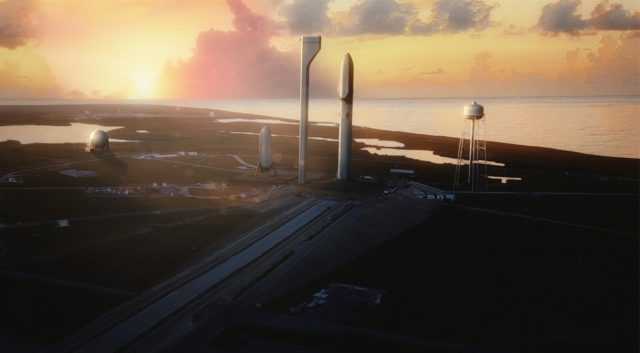 Render of the ITS on the launchpad